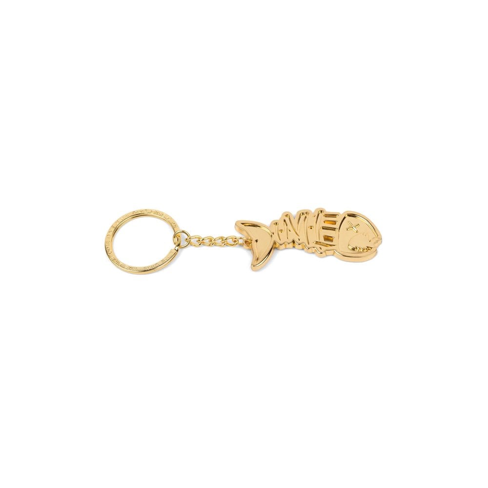Bones Keychain - Gold