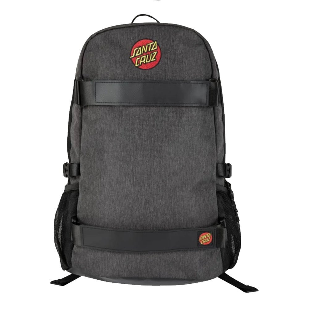 Classic Dot Embroidered Skatepack - Black