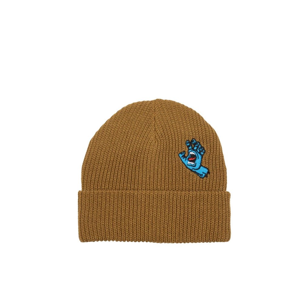 Mini Hand Beanie - Biscuit