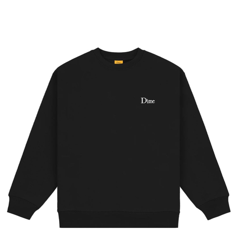 Classic Small Logo Crewneck - Black
