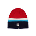 Mase Fine Knit Turnup Beanie - Fila Navy