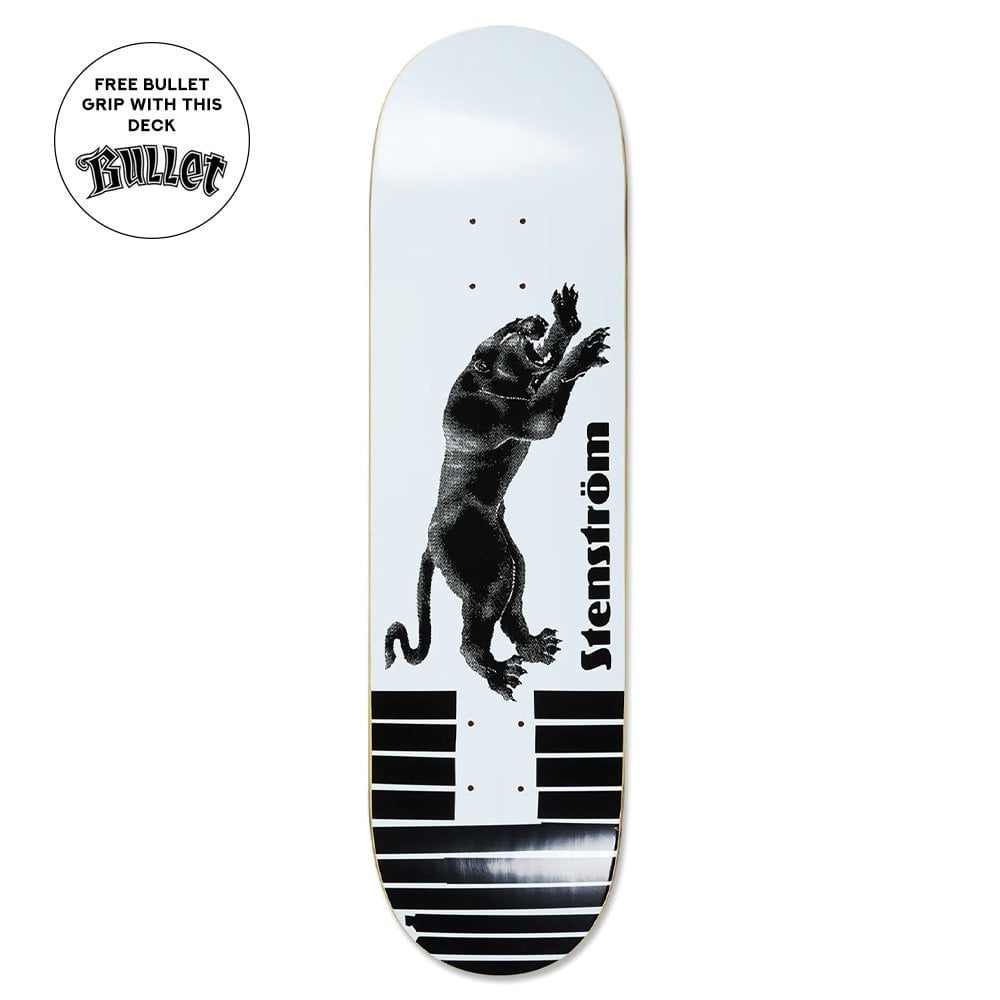 David Stenström Tape And Panther Deck Short - White
