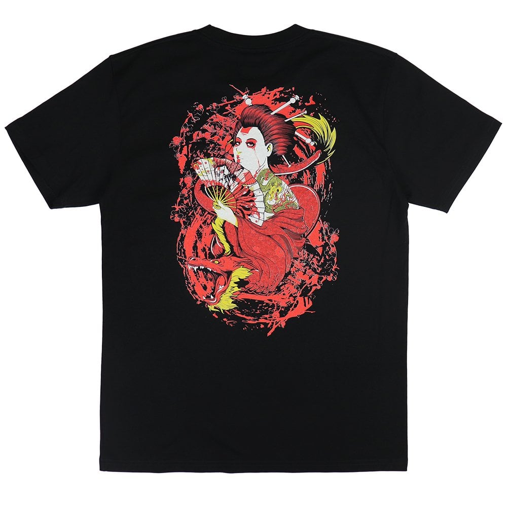 Geisha T-Shirt  - Black