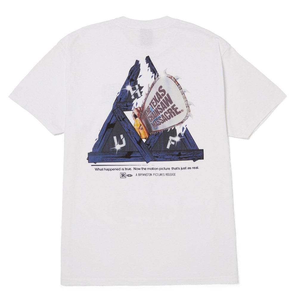 Chainsaw Triple Triangle T-Shirt - White