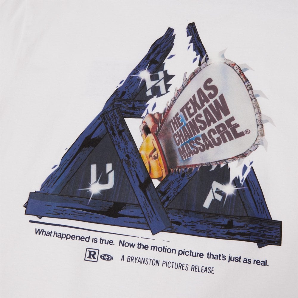Chainsaw Triple Triangle T-Shirt - White