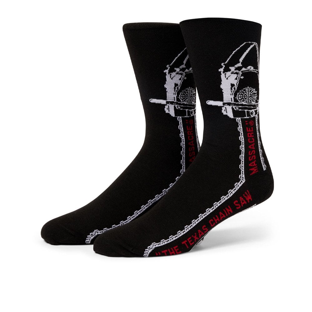 Chainsaw Crew Socks - Black