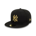 Cooperstown Metallic 59FIFTY Fitted Cap - Blk/Gold Ny