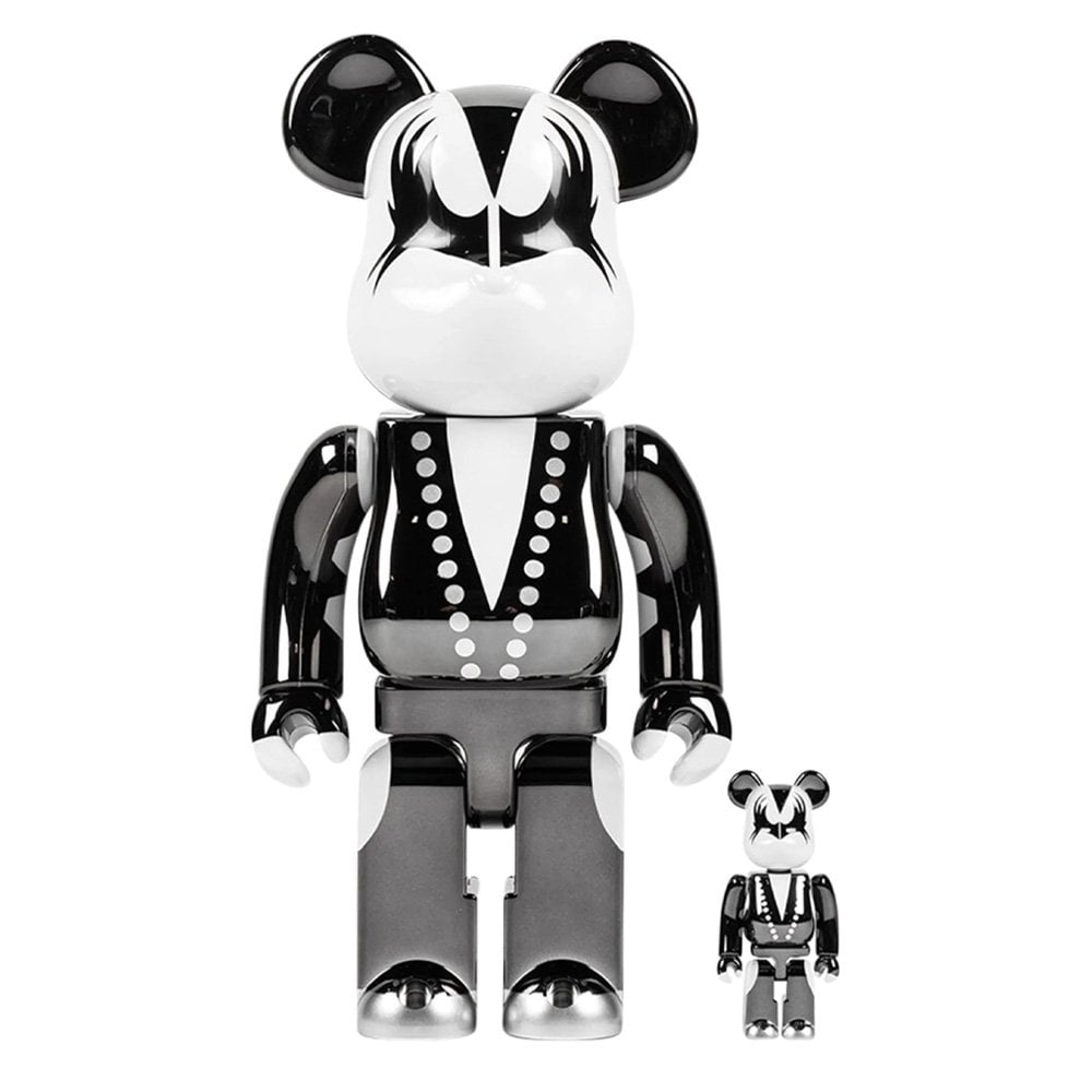 Be@rbrick x KISS 100% and 400% - Demon Kiss