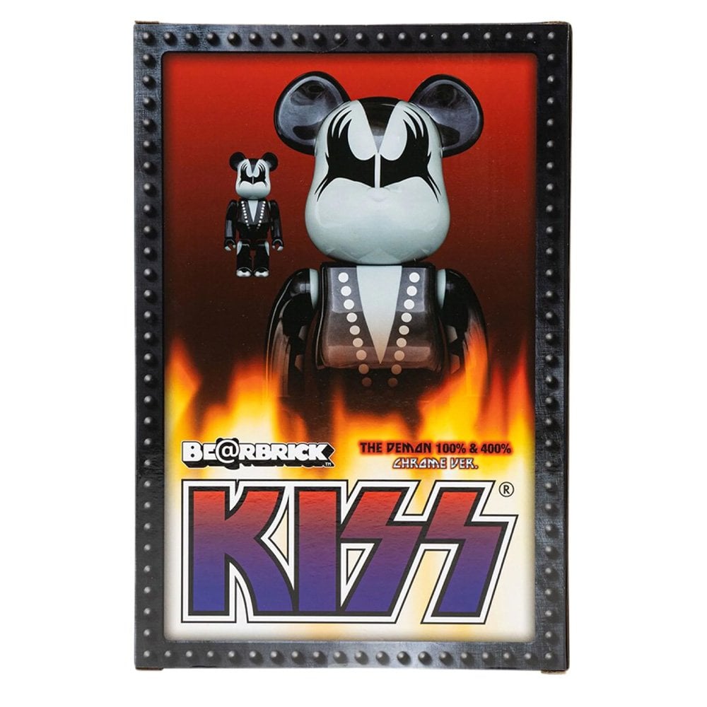 Be@rbrick x KISS 100% and 400% - Demon Kiss