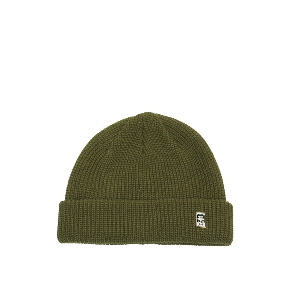 Micro Beanie - Moss Green