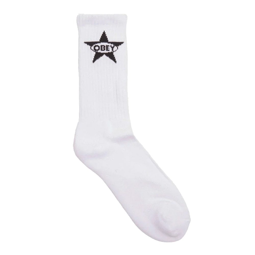 Star Sock - White