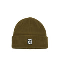 Mid Icon Patch Cuff Beanie - Dull Army