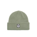 Mid Icon Patch Cuff Beanie - Abbey Stone