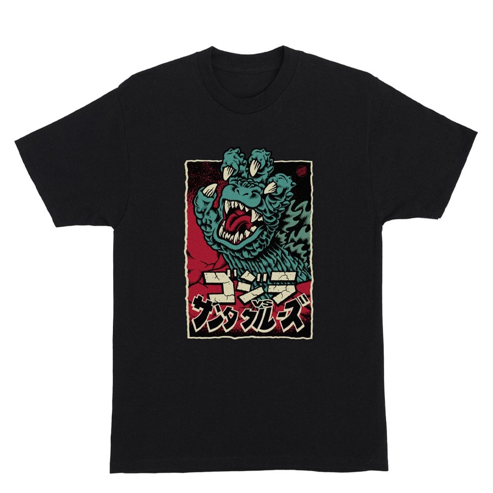 Hand Front T-Shirt - Black