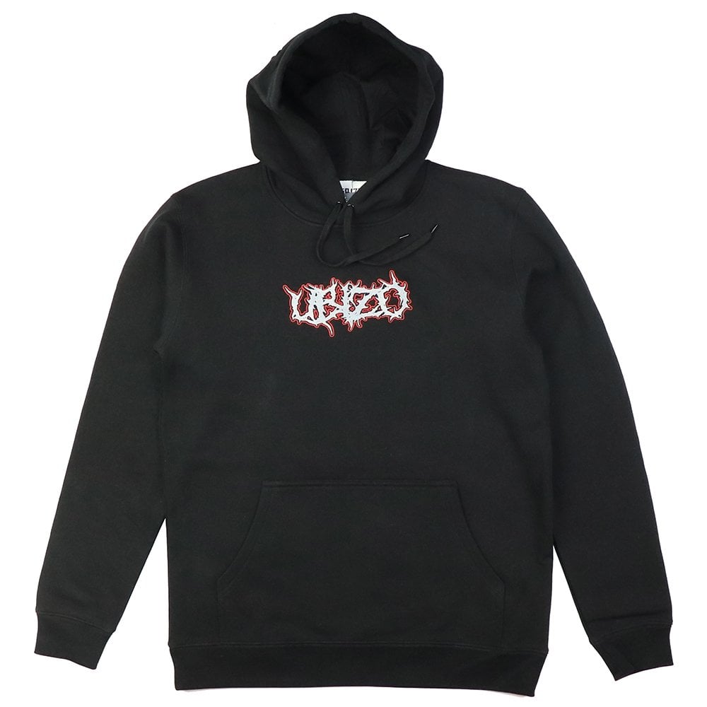 Alloy Embroidered Hood - Black