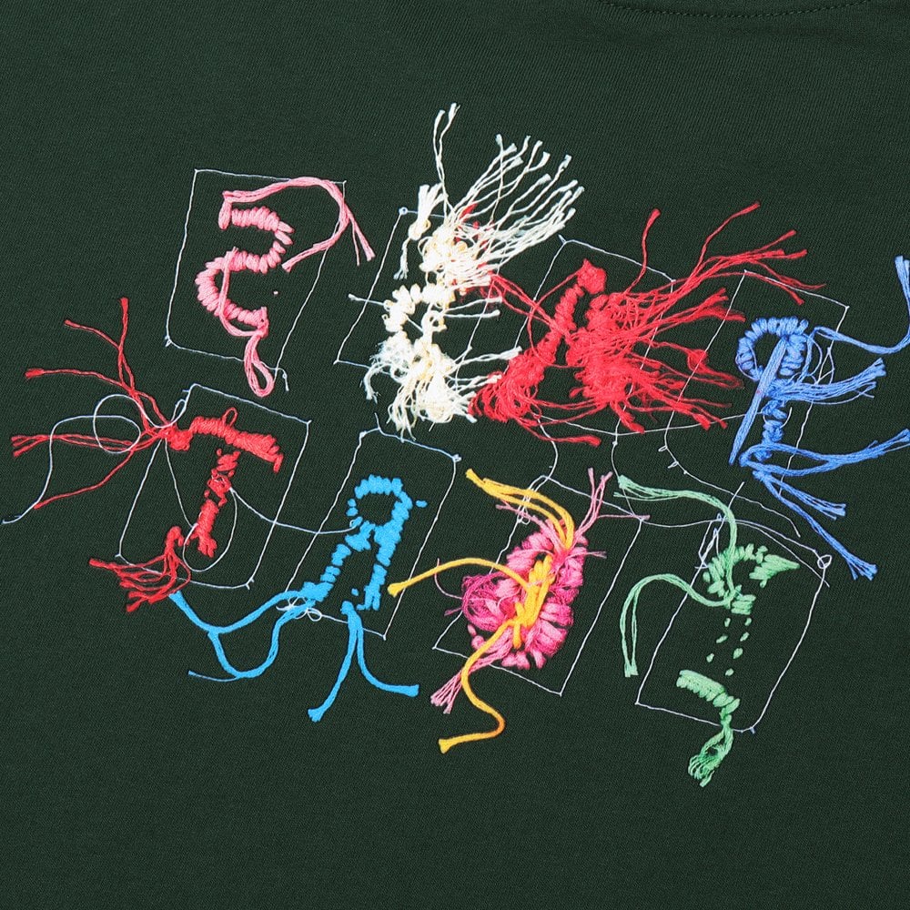 Patchwork T-Shirt - Forest Green