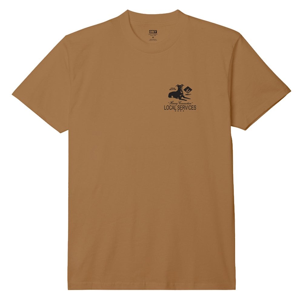 Heavy Connection Tee - Brown Sugar