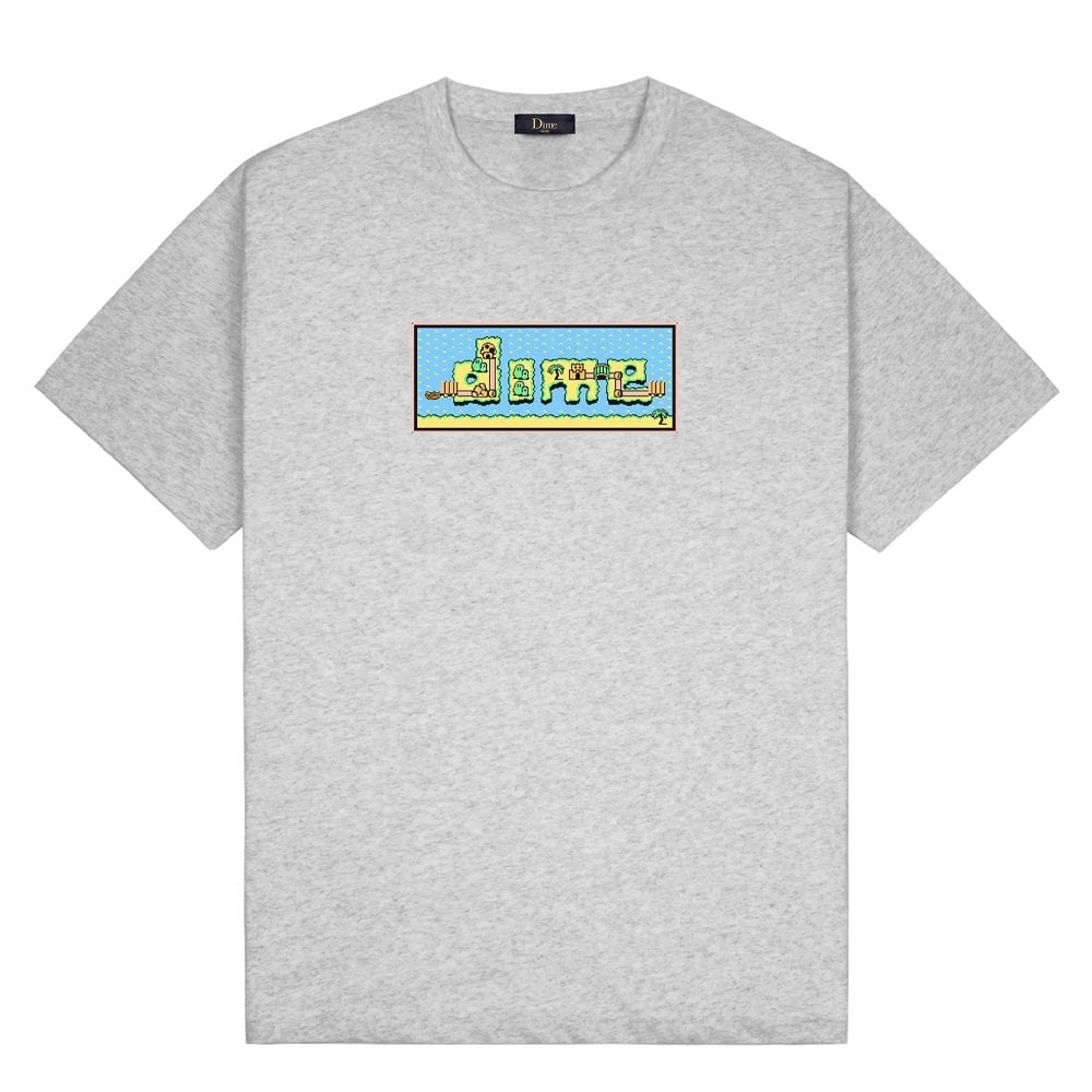 Dime World T-Shirt - Heather Grey