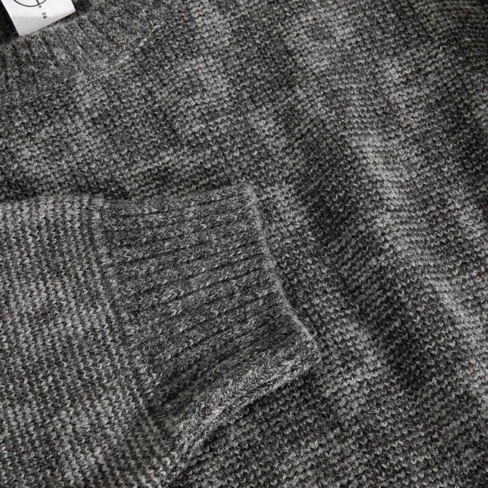 George P Pattern Knitted Sweatshirt - P Grey