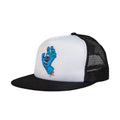 Screaming Hand Mesh Cap - White/Black