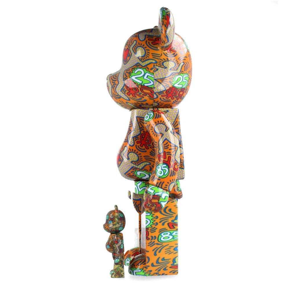 400% + 100% Be@rbrick Keith Haring Special BWWT - Haring Spcl