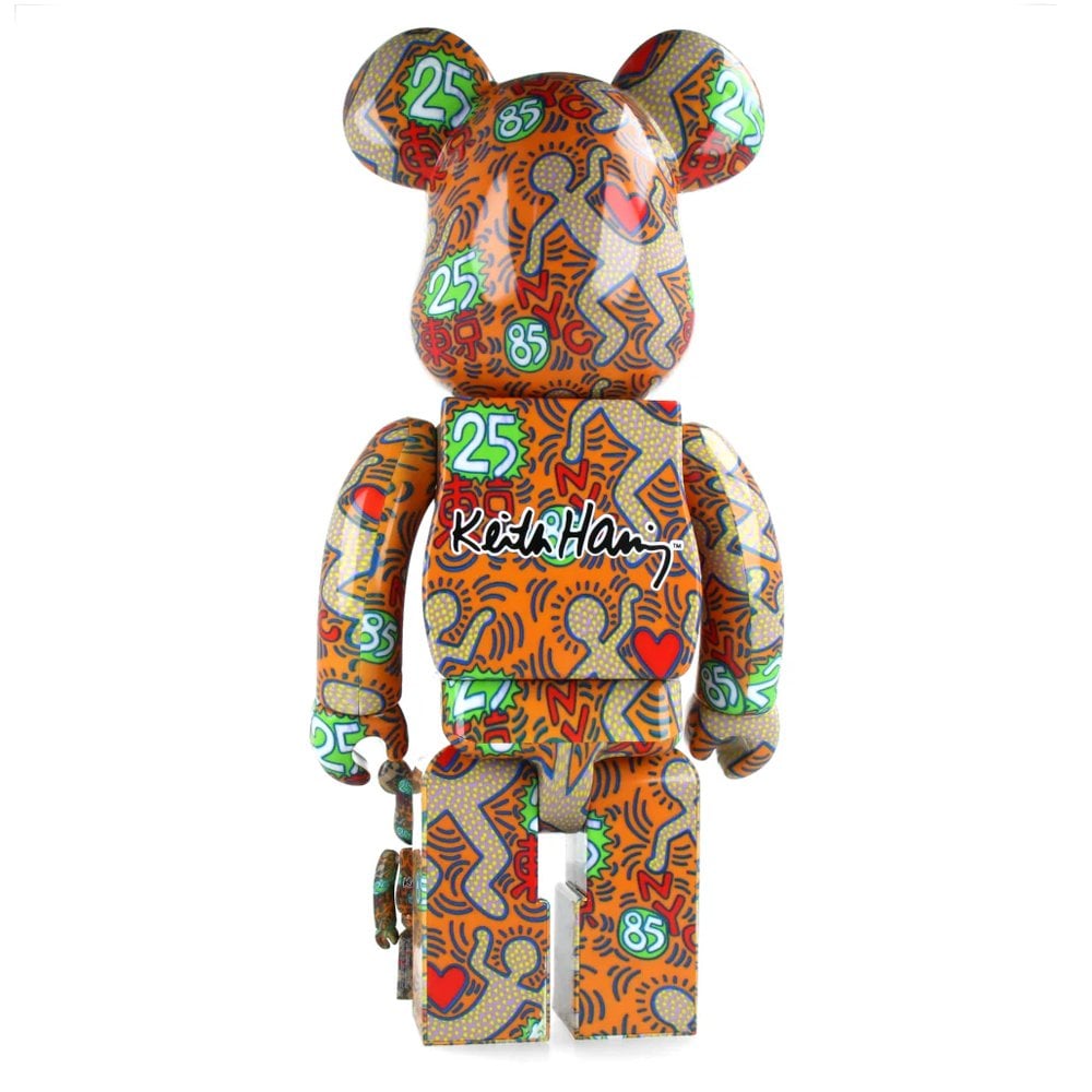 400% + 100% Be@rbrick Keith Haring Special BWWT - Haring Spcl