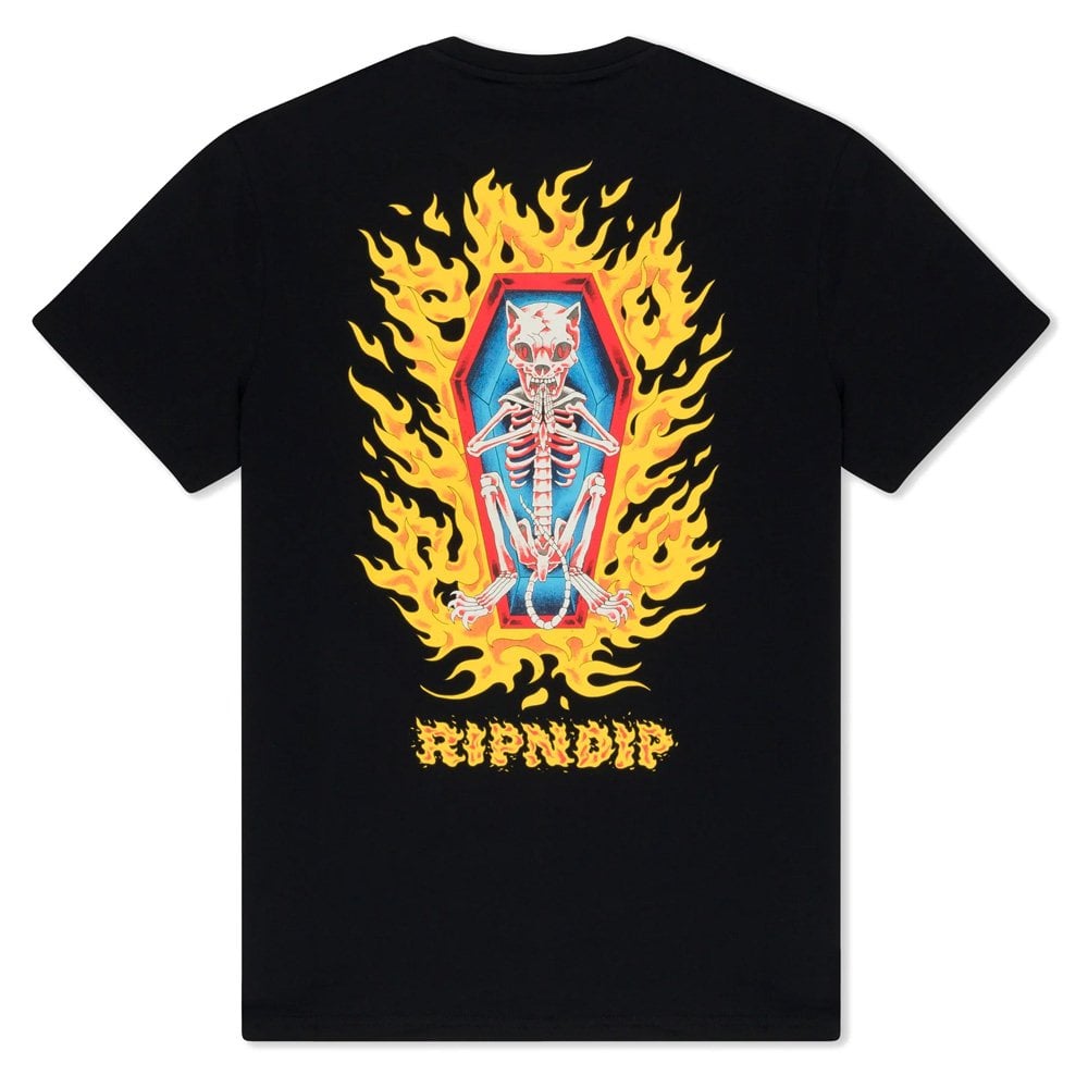 Burn In Heck T-Shirt - Black