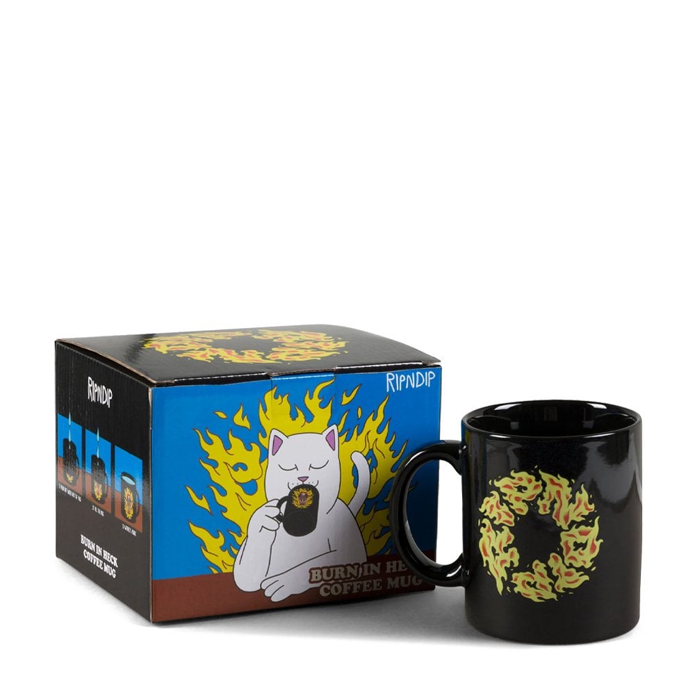 Burn In Heck Coffee Mug - Black