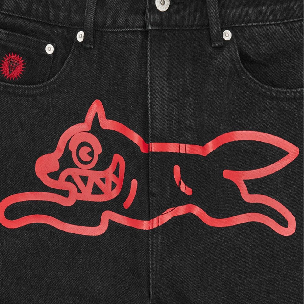 Running Dog Denim Pant - Black