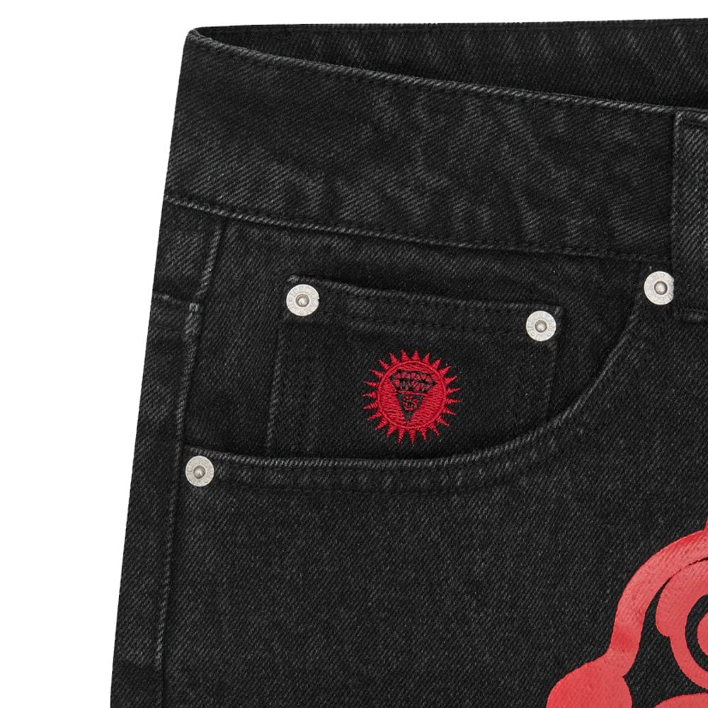 Running Dog Denim Pant - Black