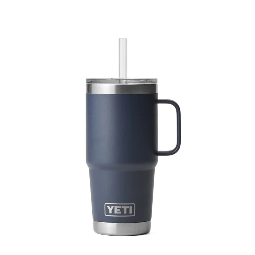 Rambler 25 oz (710 ML) Straw Mug - Navy