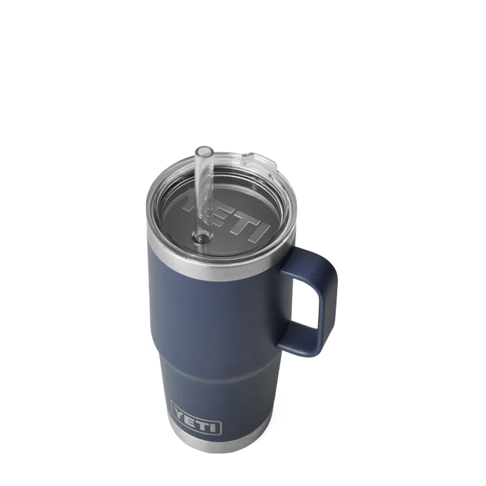 Rambler 25 oz (710 ML) Straw Mug - Navy