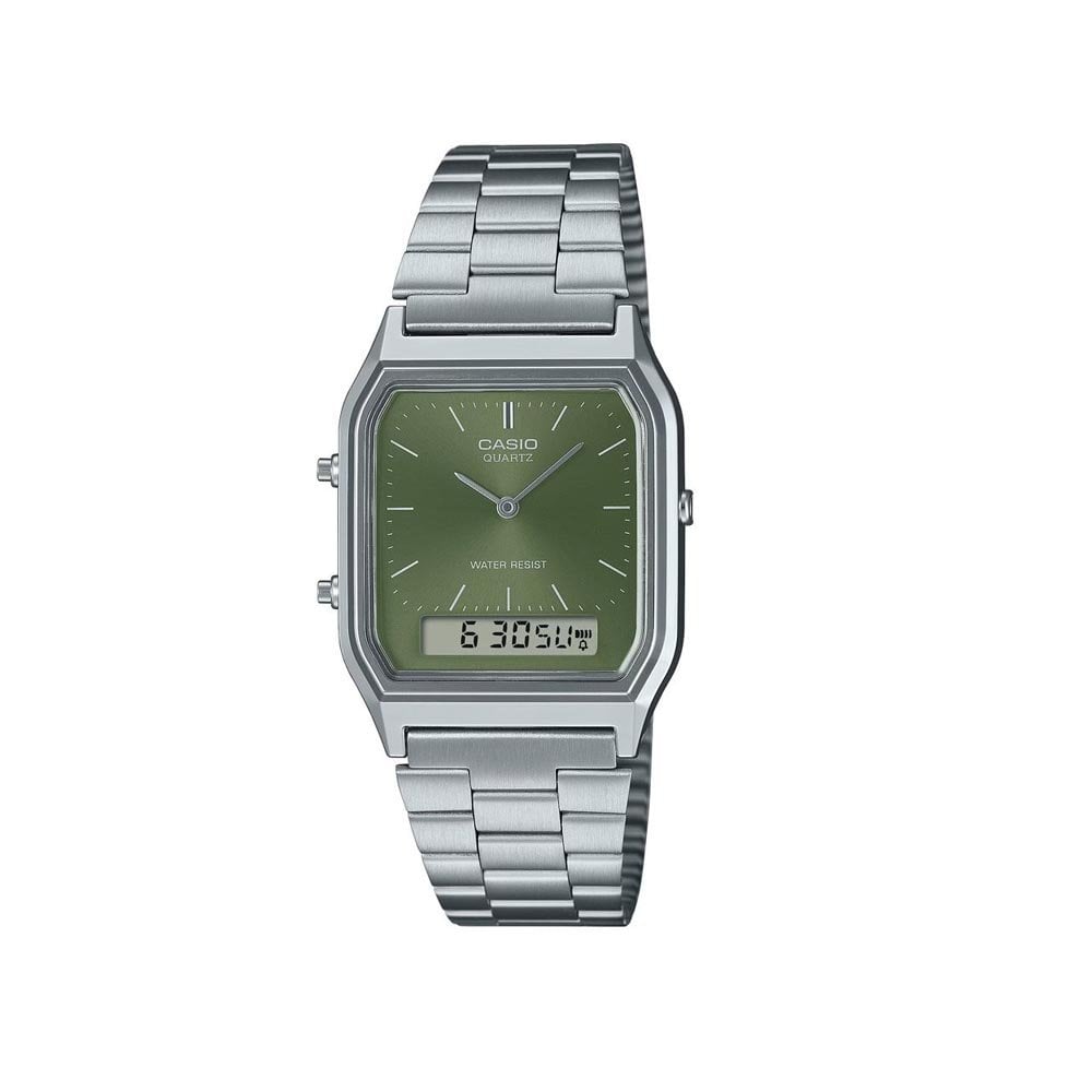 AQ-230A-3AMQYES - Silver Green