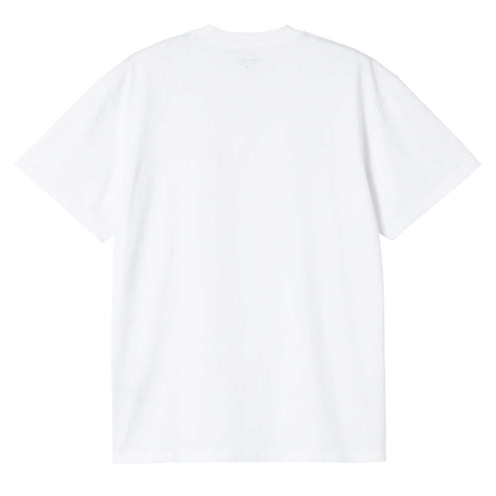 Drip Script T-Shirt - White