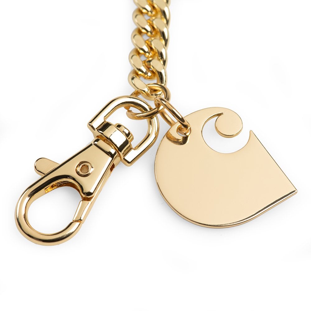 Cuban Link Keychain - Gold