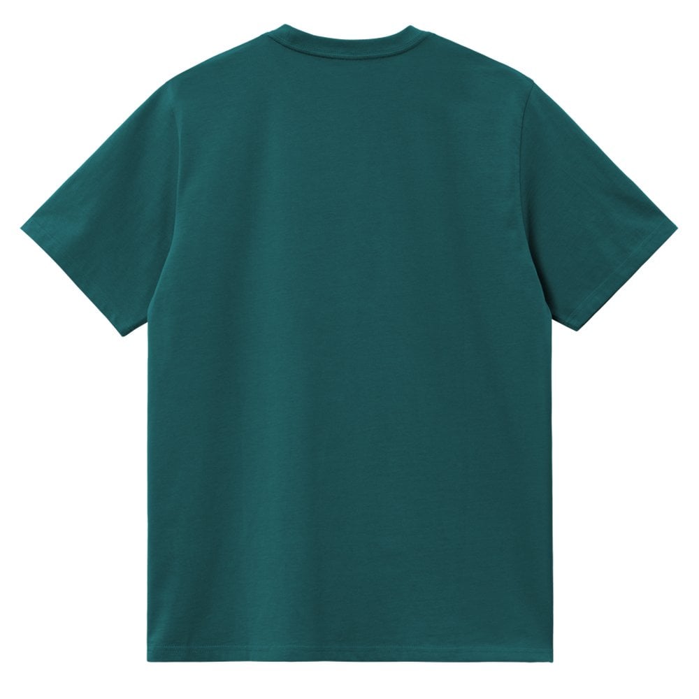 American Script Organic T-Shirt - Malachite