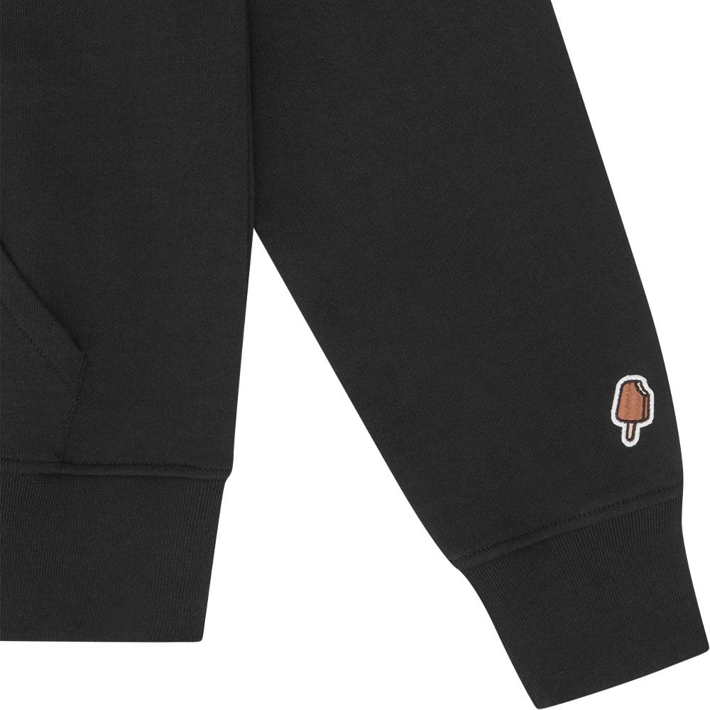 Running Puppy Hoodie - Black