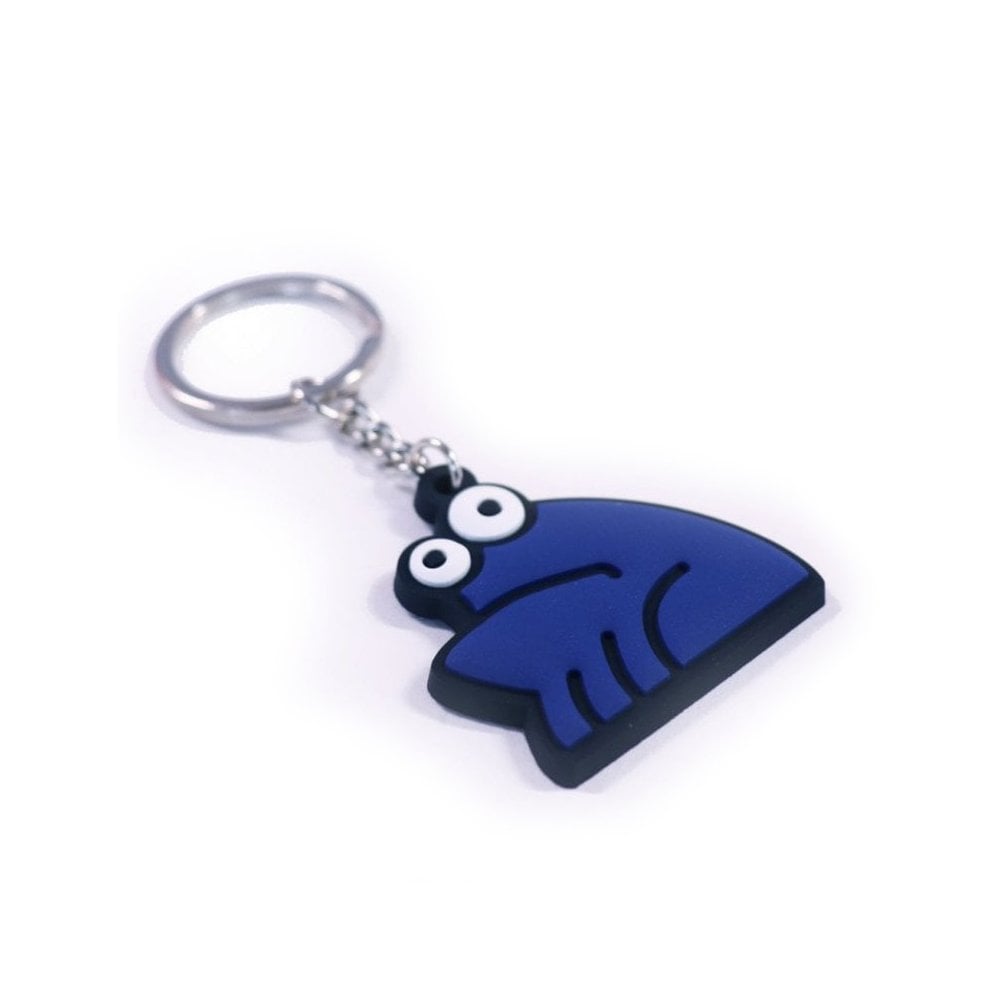 Rubber Keyring - Blue