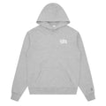 Small Arch Logo Popover Hoodie - Heather Grey