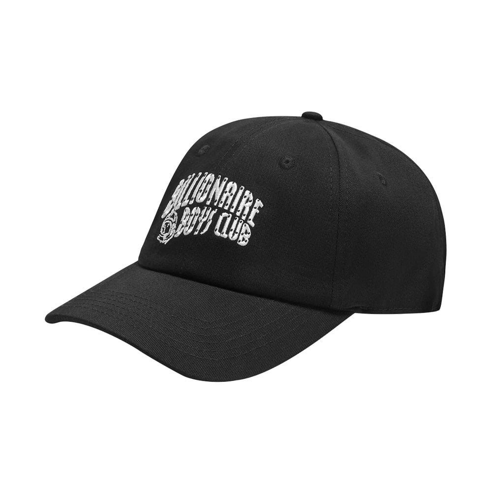 Arch Logo Curved Visor Cap - Black