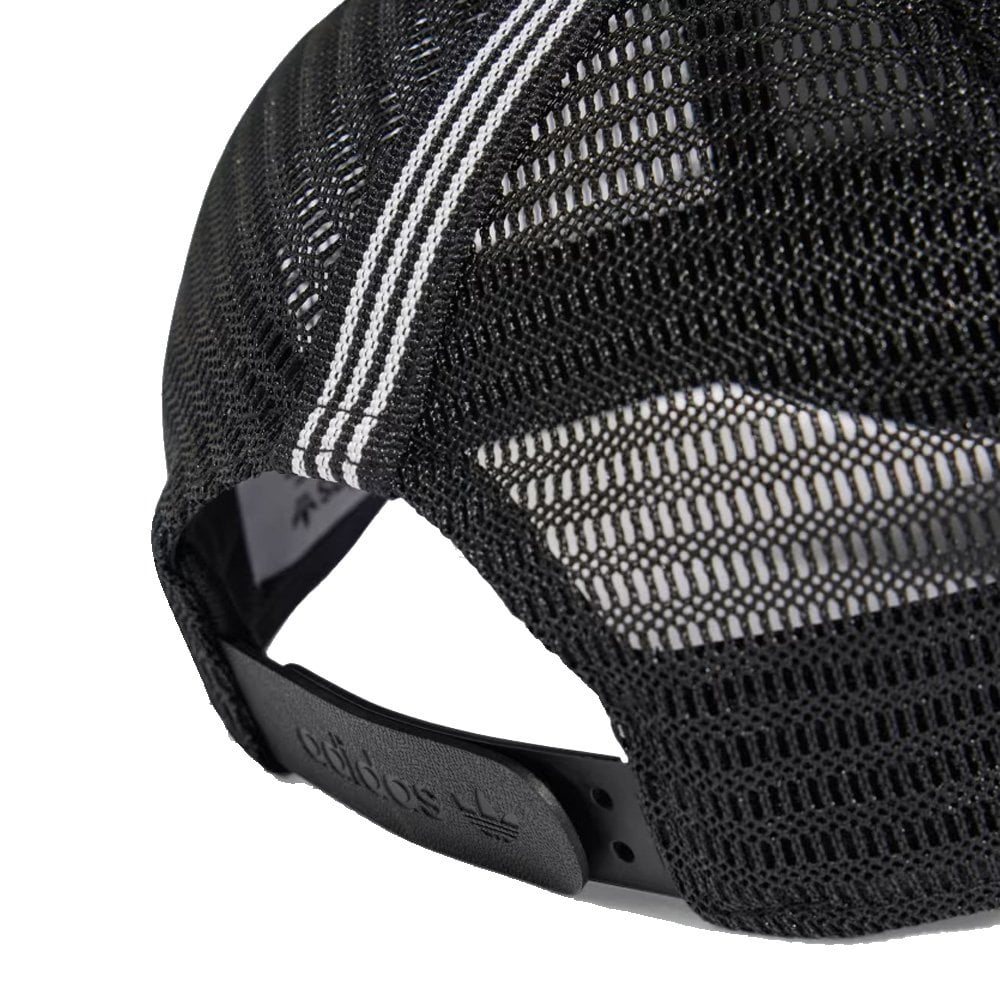 Classic Curved Foam Trucker Cap - Black/White