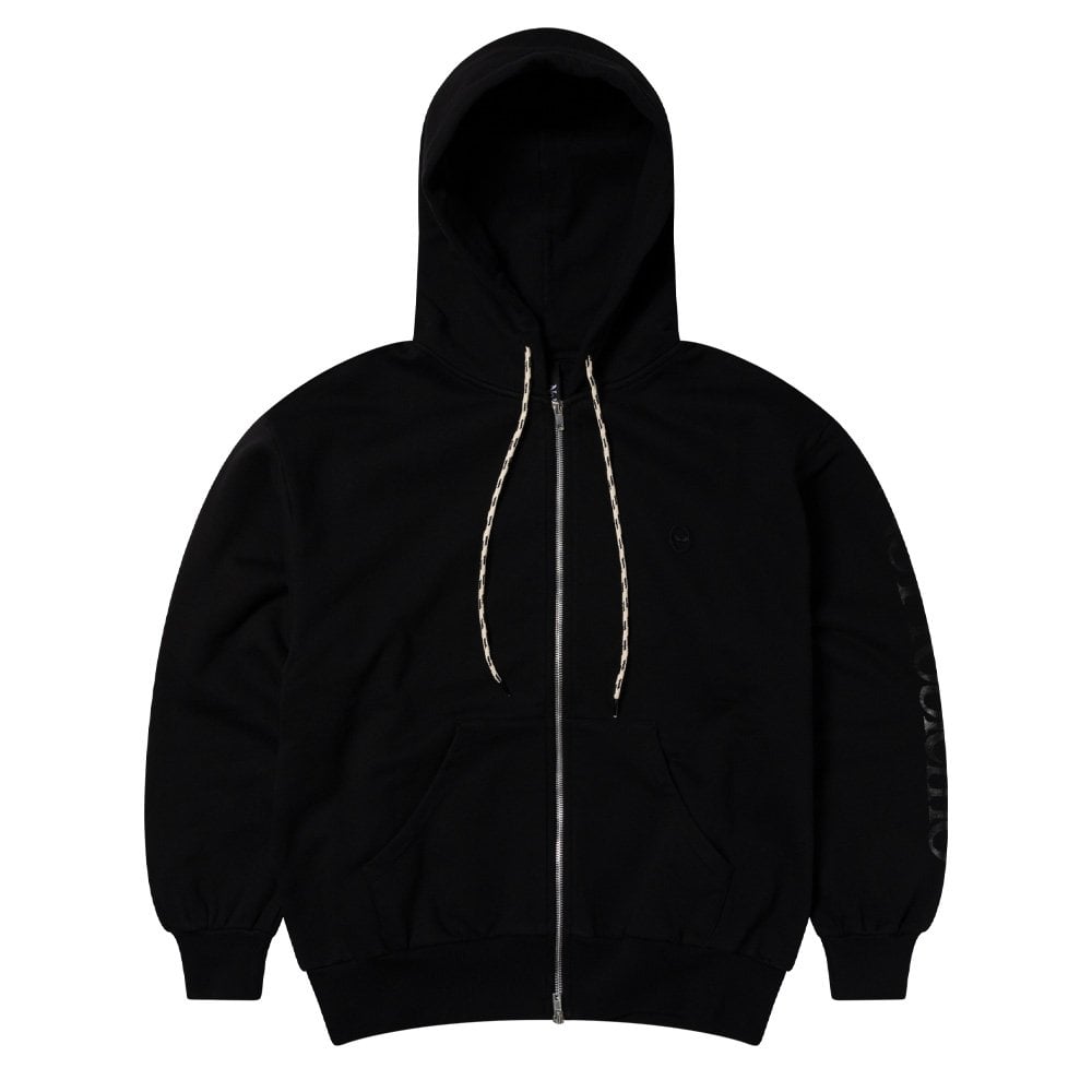 Alien-O Zip Hoodie - Black