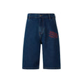 NYC Skull Denim Short - Indigo