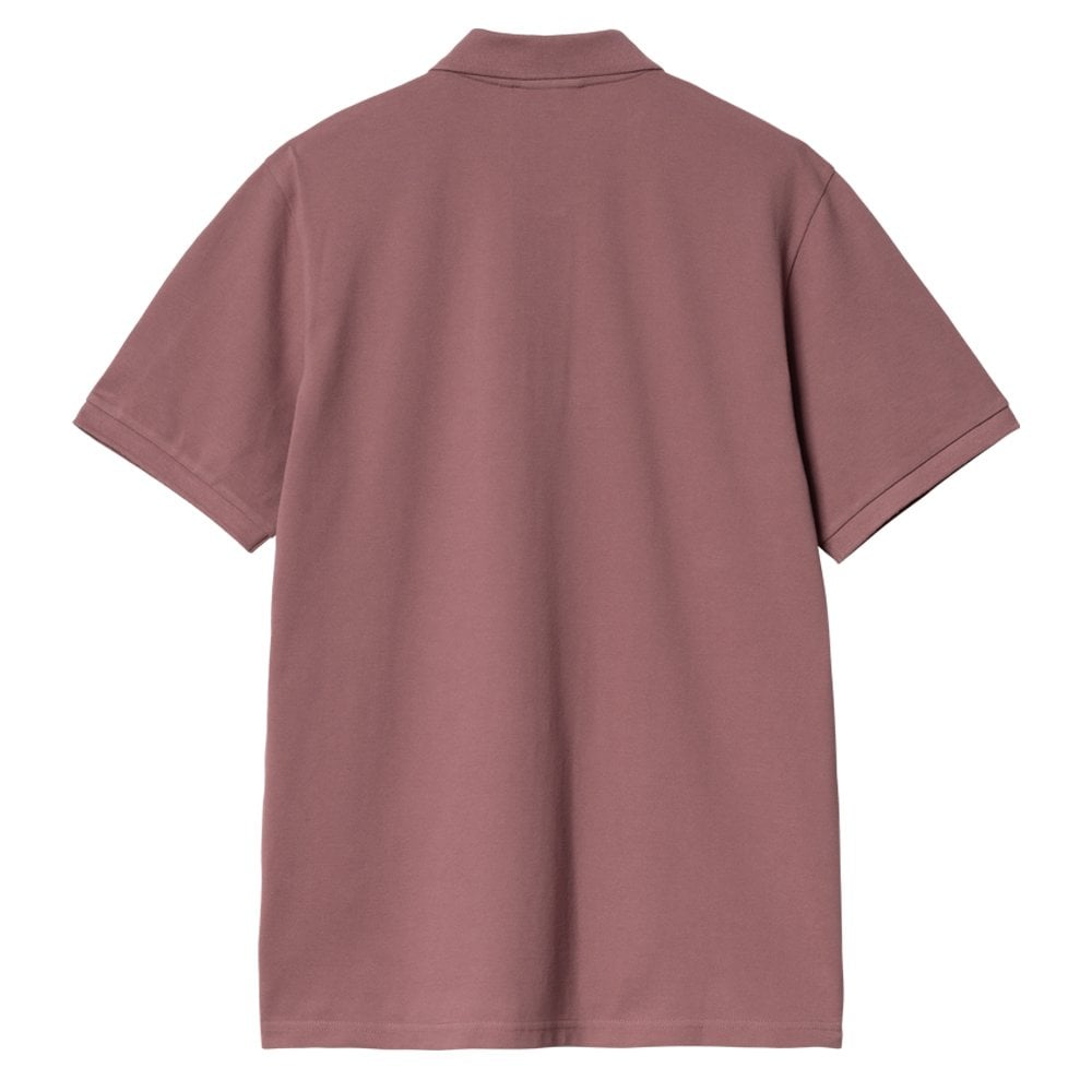 Chase Pique Polo Shirt - Dusky Pink
