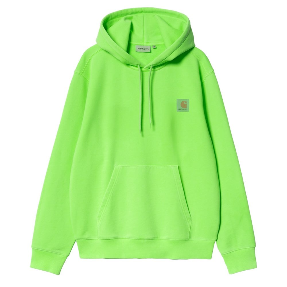 Hooded Industry Sweat - Lumo Green