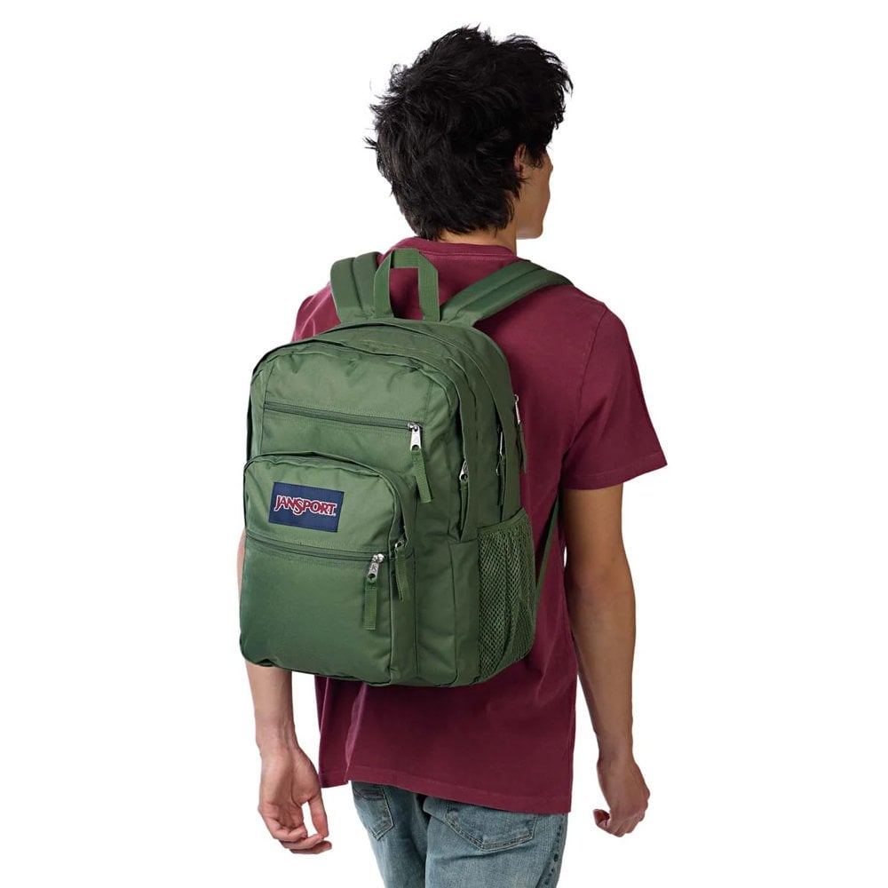 Big Student Backpack - Cargo Green