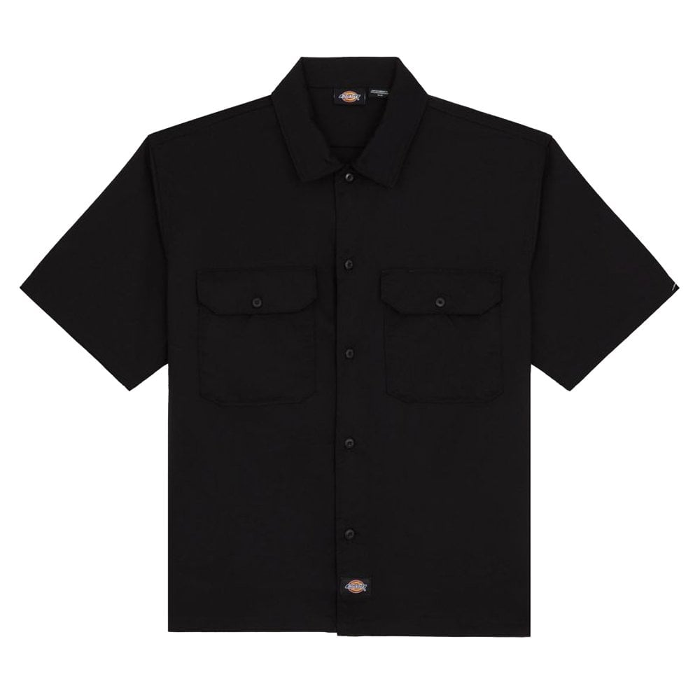 Unionville Short-Sleeve Work Shirt - Black