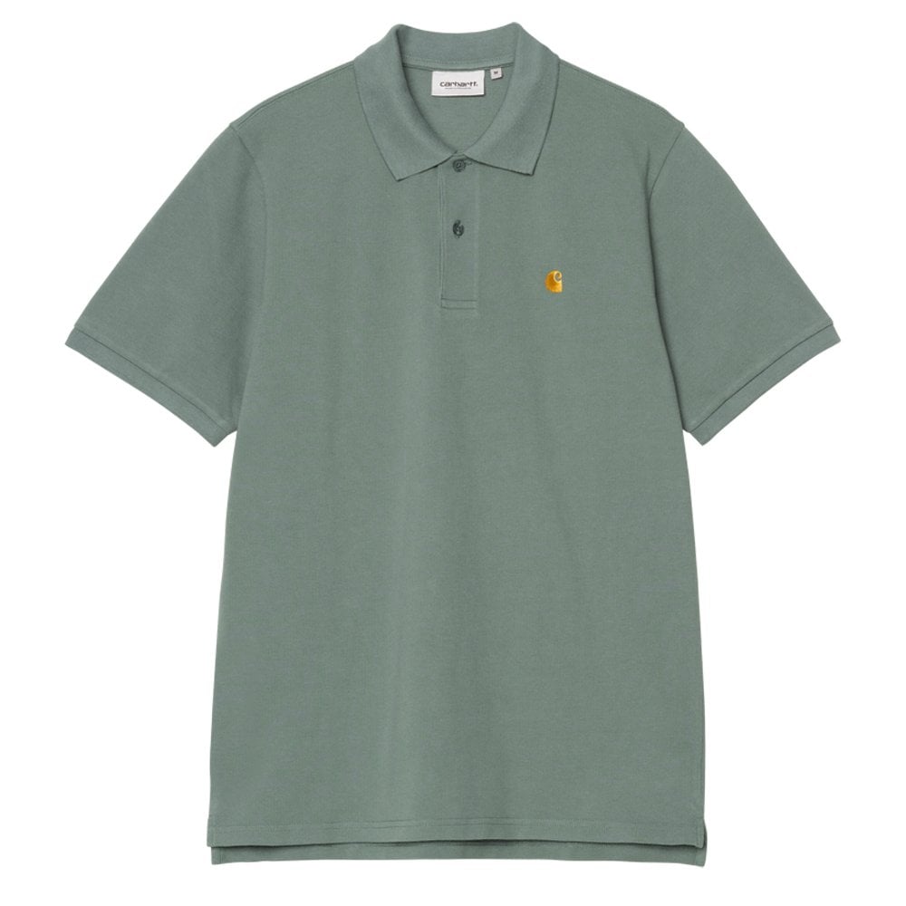 Chase Pique Polo Shirt - Silver Pine