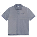 Surf Polo Shirt - Heather Blue