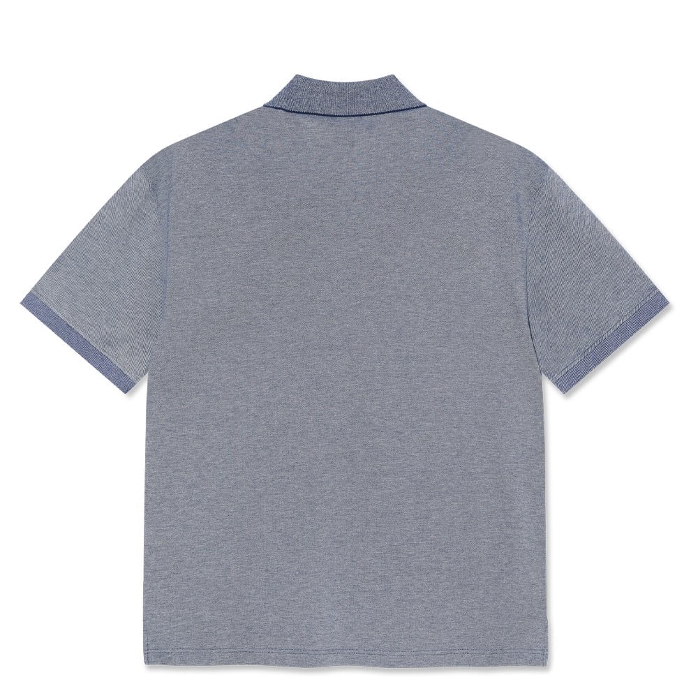 Surf Polo Shirt - Heather Blue